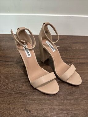 Steve Madden Carson Ankle-Strap Block Heel Sandals